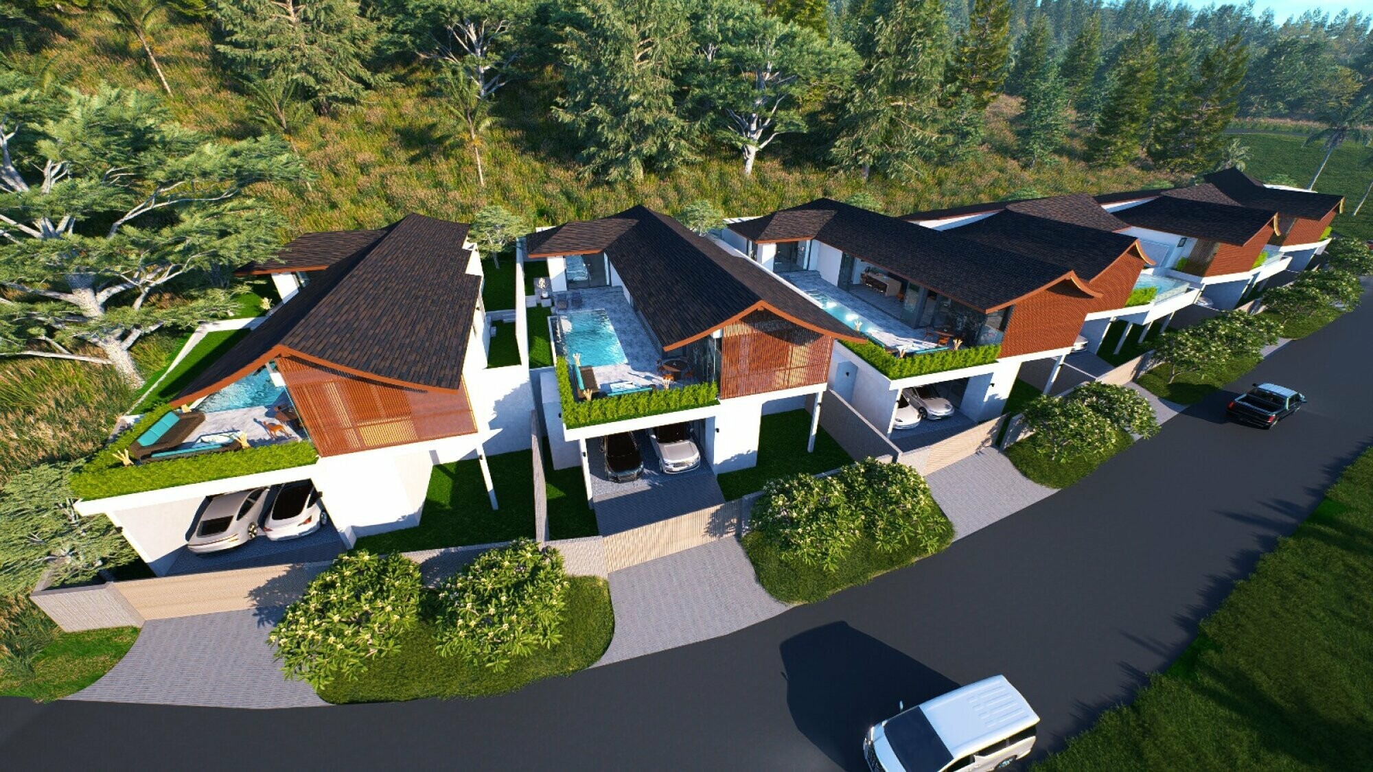 Green Hills Pool Villas Lamai