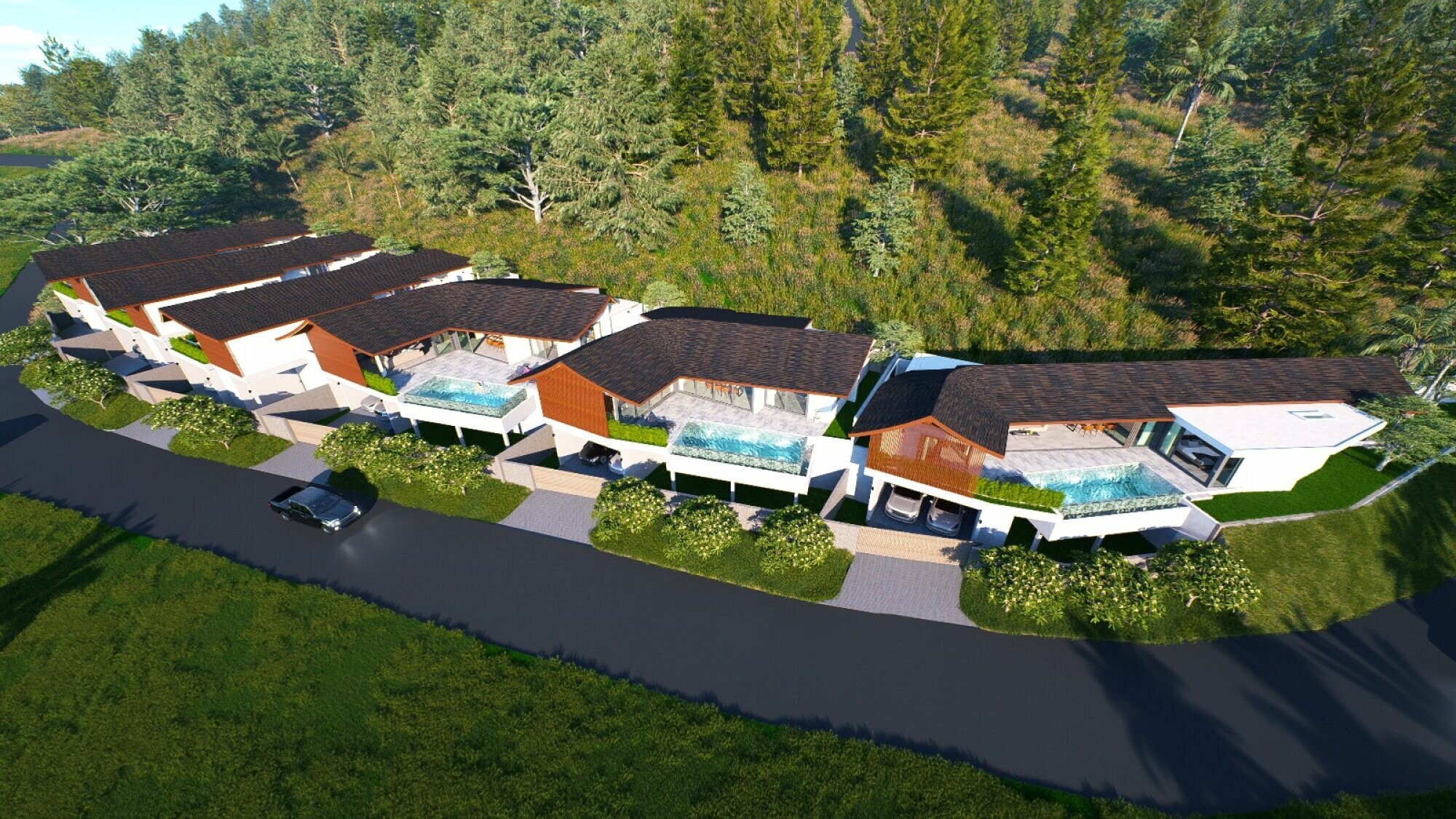 Green Hills Pool Villas Lamai