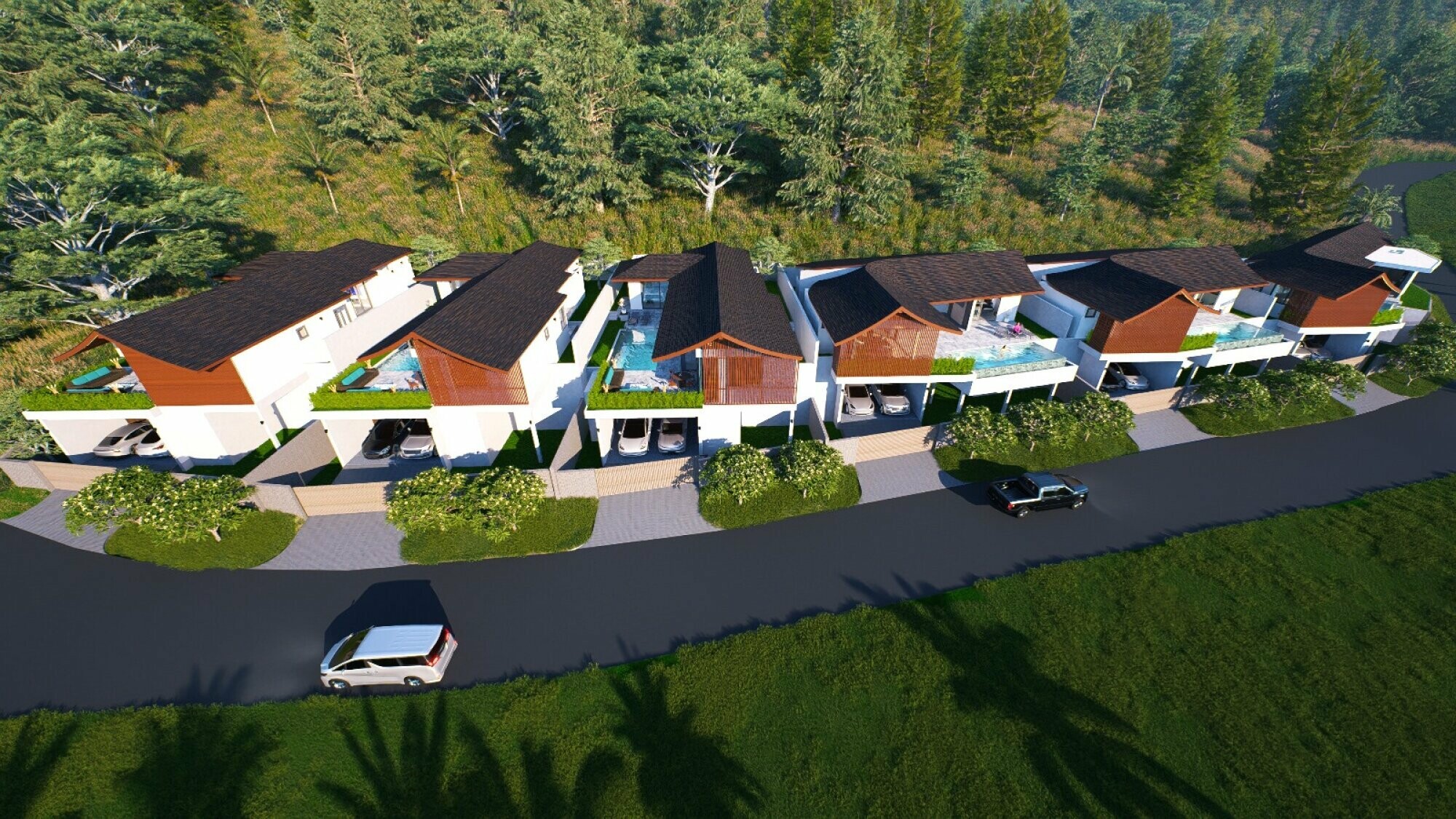 Green Hills Pool Villas Lamai