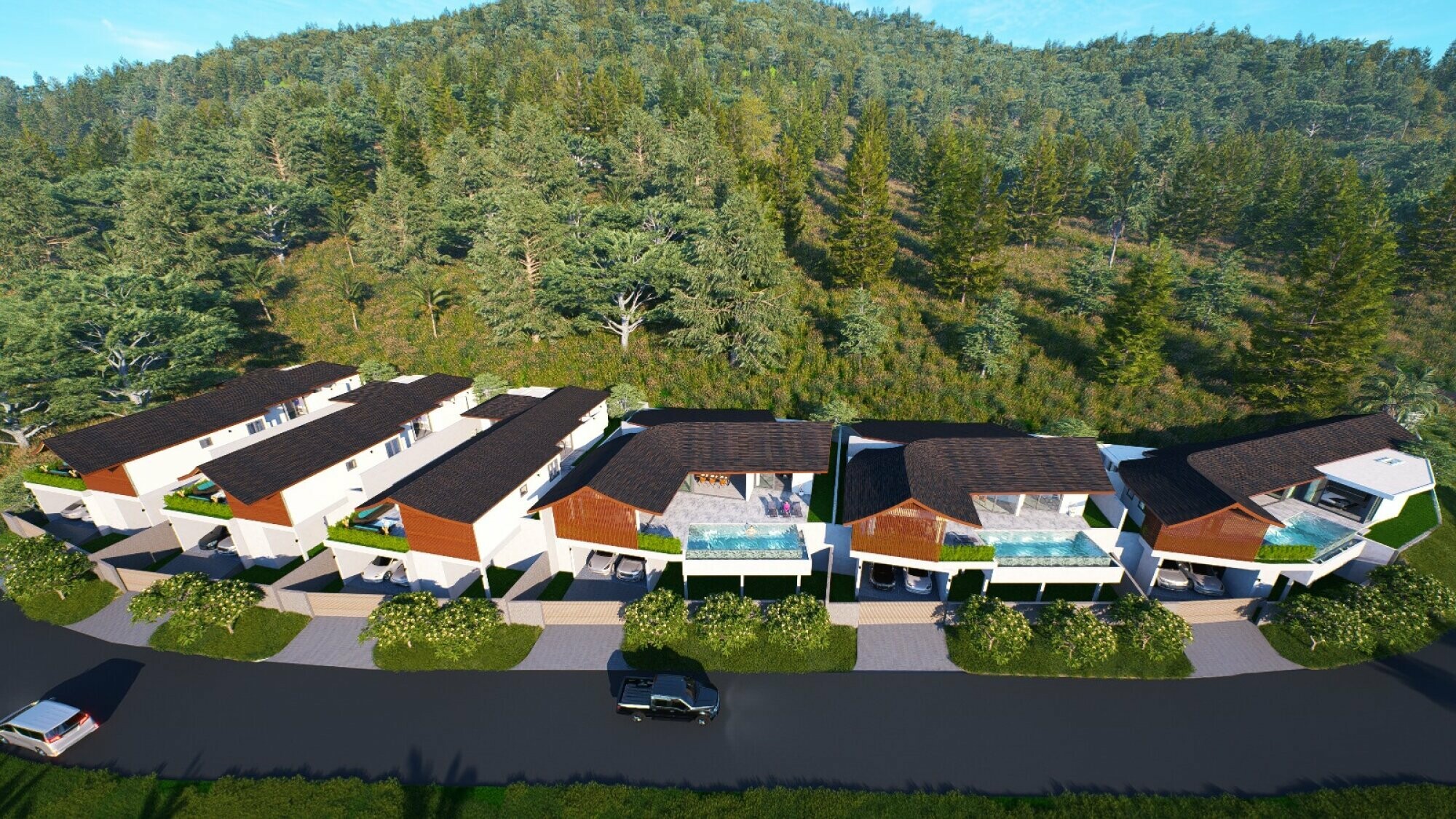 Green Hills Pool Villas Lamai